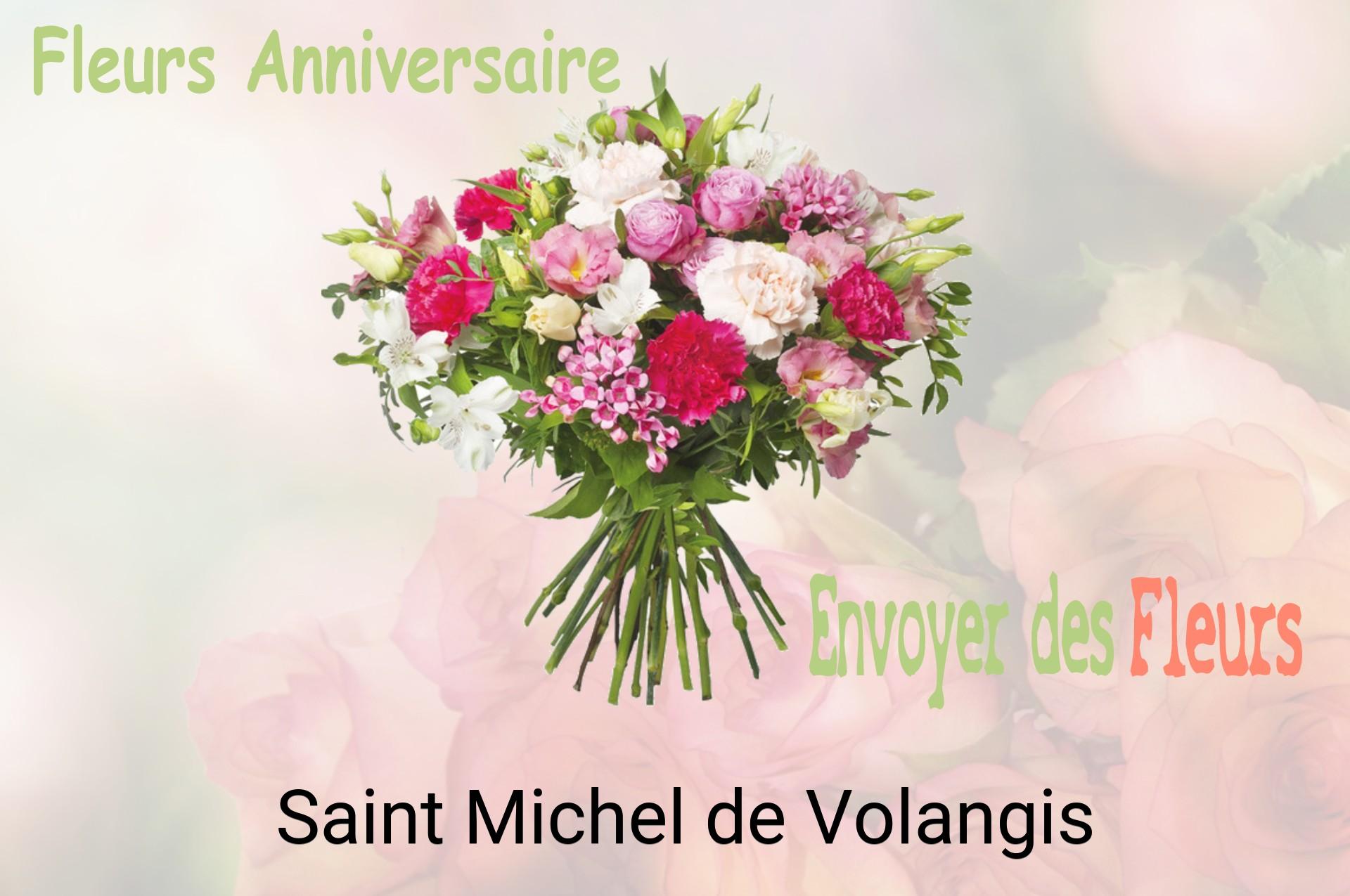 Bouquet de fleurs d’anniversaire livré à Saint-Michel-de-Volangis