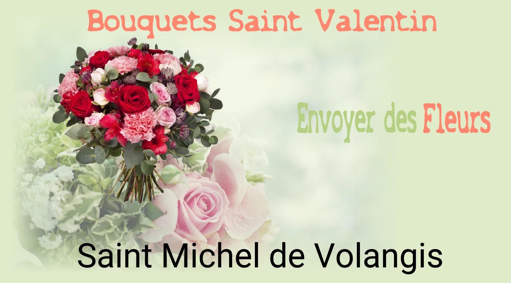 Roses de Saint-Valentin livrées à Saint-Michel-de-Volangis